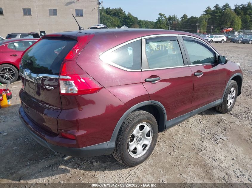 2015 HONDA CR-V LX - 5J6RM4H39FL112220