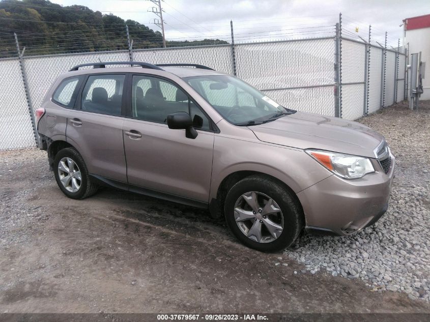 2015 SUBARU FORESTER 2.5I - JF2SJABC9FH817952