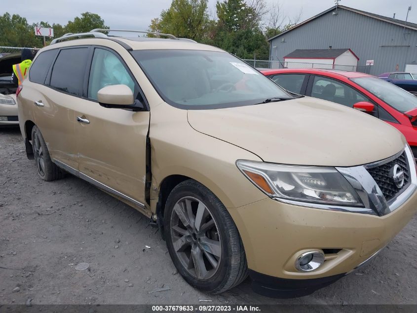 2013 NISSAN PATHFINDER PLATINUM - 5N1AR2MMXDC605274