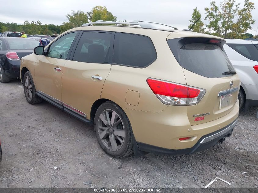 2013 NISSAN PATHFINDER PLATINUM - 5N1AR2MMXDC605274