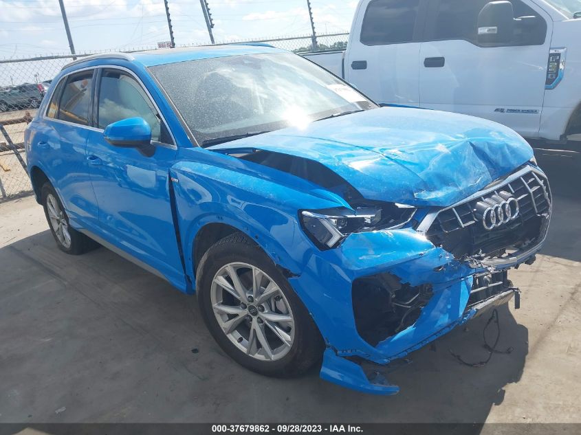 2023 AUDI Q3 S LINE PREMIUM - WA1DECF36P1049207