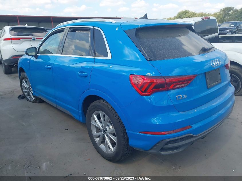 2023 AUDI Q3 S LINE PREMIUM - WA1DECF36P1049207