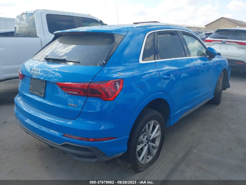 2023 AUDI Q3 S LINE PREMIUM - WA1DECF36P1049207