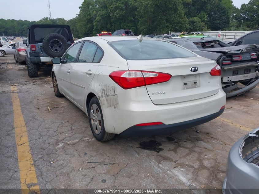 2015 KIA FORTE LX - KNAFK4A68F5331545