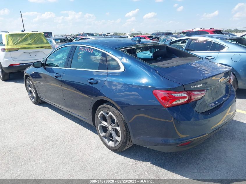 2021 CHEVROLET MALIBU LT - 1G1ZD5ST1MF050837