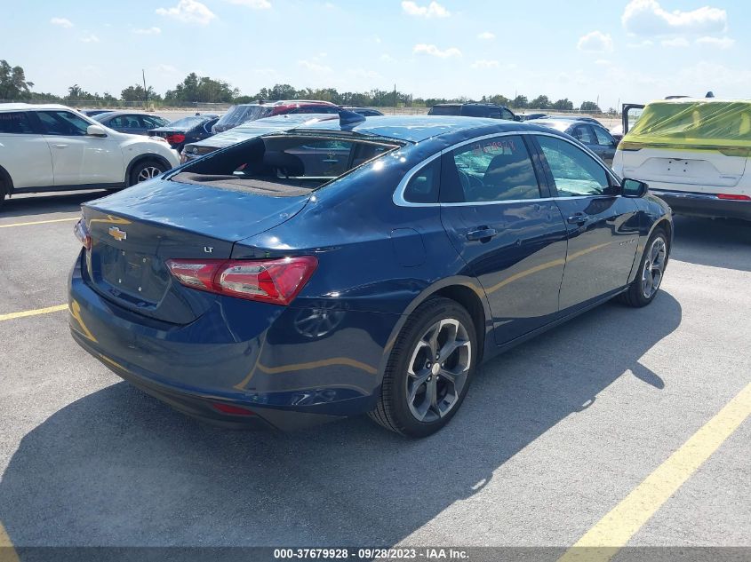 2021 CHEVROLET MALIBU LT - 1G1ZD5ST1MF050837