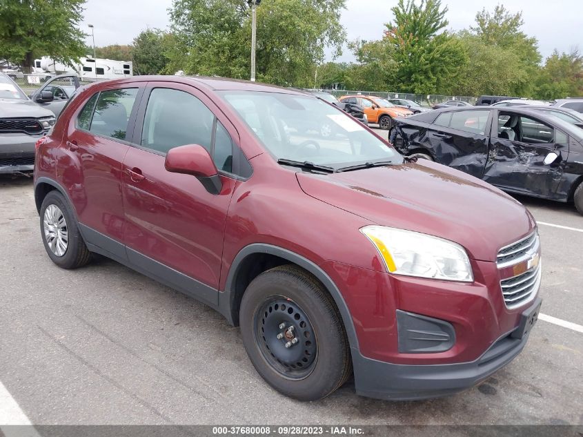 2016 CHEVROLET TRAX LS - 3GNCJKSB7GL154195