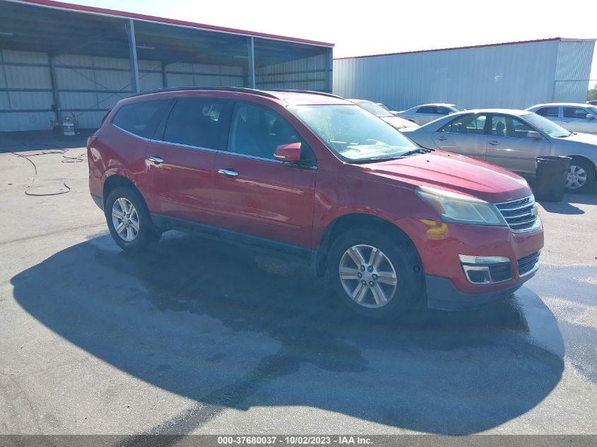 2014 CHEVROLET TRAVERSE LT - 1GNKRHKD2EJ284673