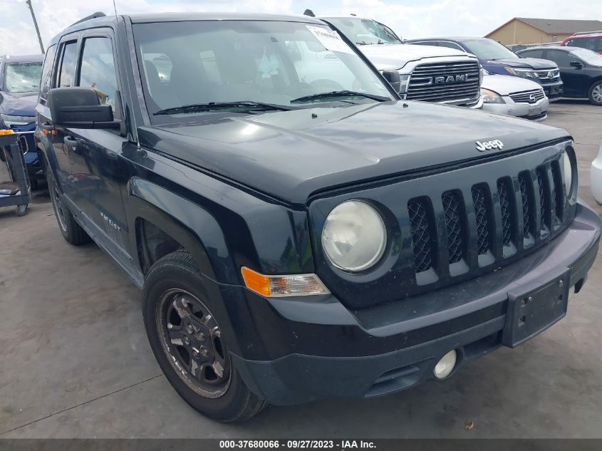 2013 JEEP PATRIOT SPORT - 1C4NJPBA8DD186533