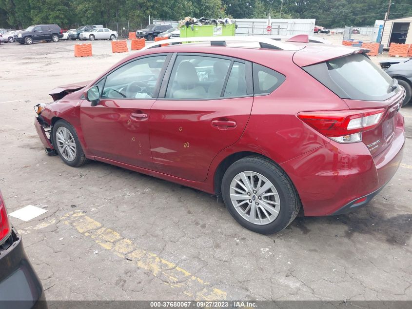 2017 SUBARU IMPREZA PREMIUM - 4S3GTAB6XH3753784