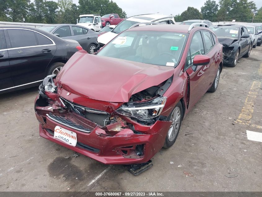 2017 SUBARU IMPREZA PREMIUM - 4S3GTAB6XH3753784