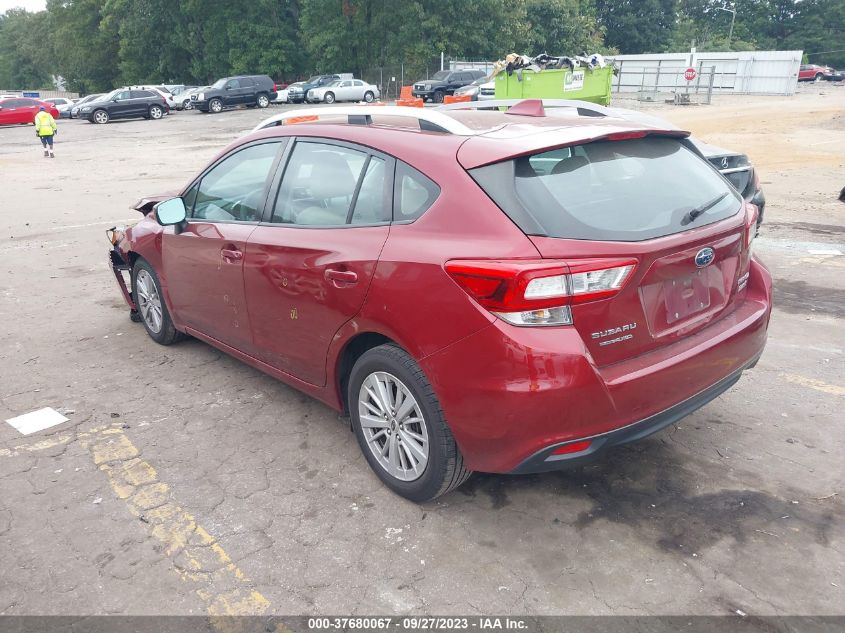 2017 SUBARU IMPREZA PREMIUM - 4S3GTAB6XH3753784