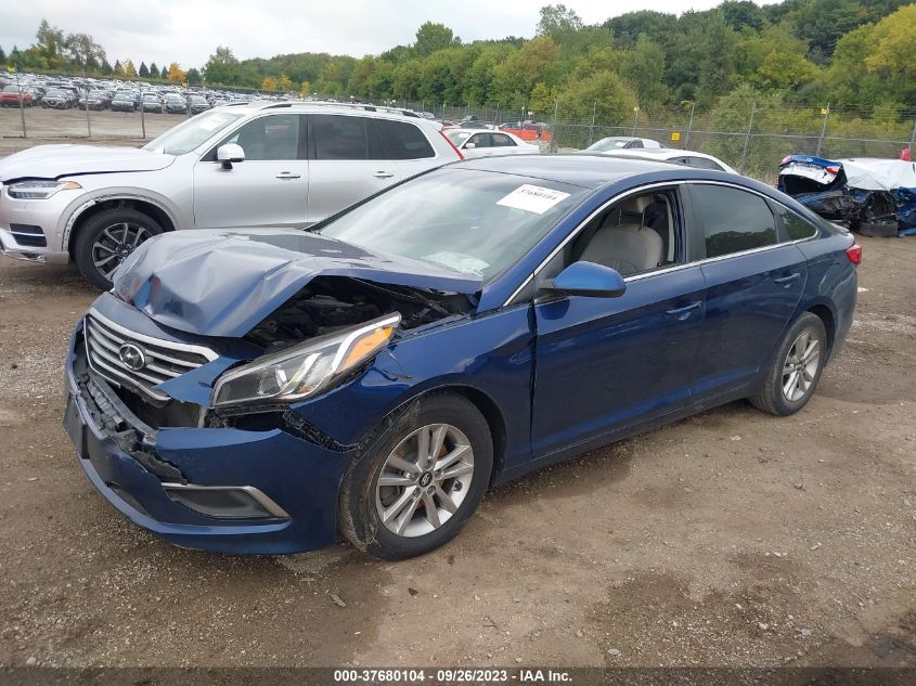 2016 HYUNDAI SONATA 2.4L SE - 5NPE24AF5GH313522