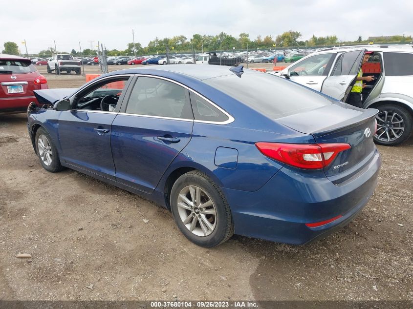 2016 HYUNDAI SONATA 2.4L SE - 5NPE24AF5GH313522