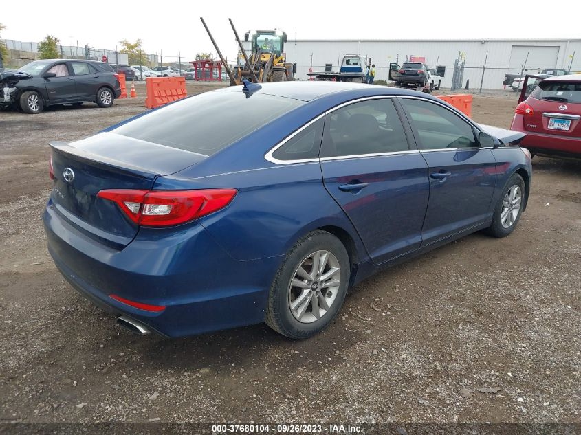 2016 HYUNDAI SONATA 2.4L SE - 5NPE24AF5GH313522