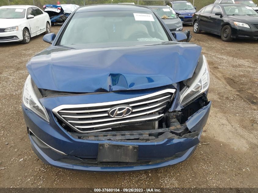 2016 HYUNDAI SONATA 2.4L SE - 5NPE24AF5GH313522