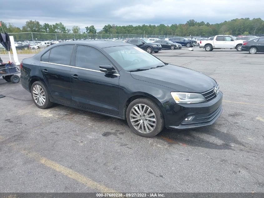 2016 VOLKSWAGEN JETTA SEDAN 1.8T SEL - 3VWL07AJ6GM247637