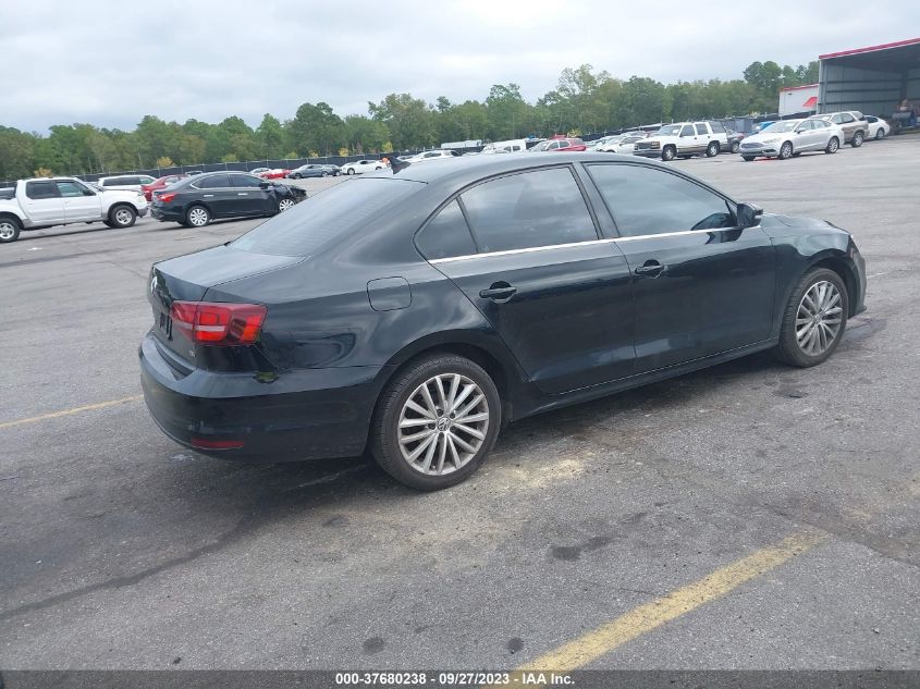 2016 VOLKSWAGEN JETTA SEDAN 1.8T SEL - 3VWL07AJ6GM247637