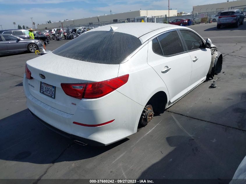 2015 KIA OPTIMA LX - KNAGM4A76F5664625