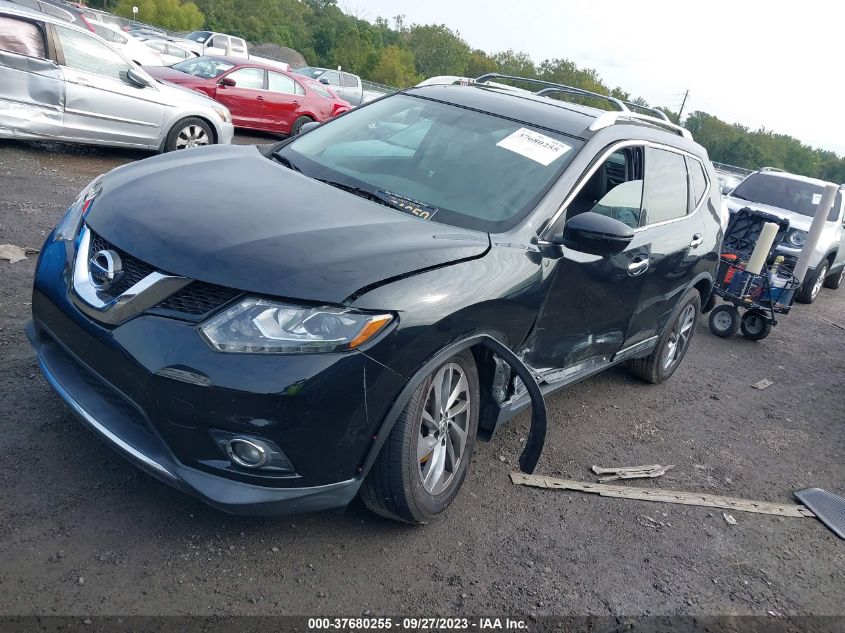 2016 NISSAN ROGUE SL - 5N1AT2MV0GC744375