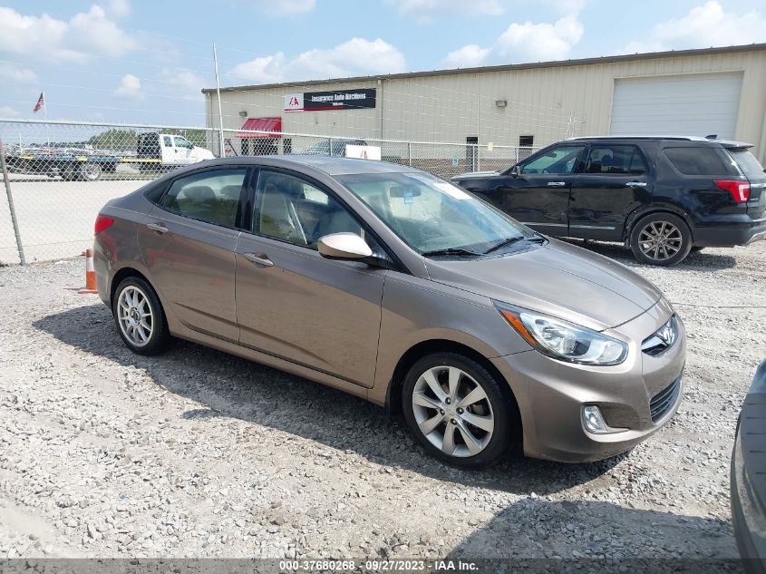 2013 HYUNDAI ACCENT GLS - KMHCU4AE6DU414073