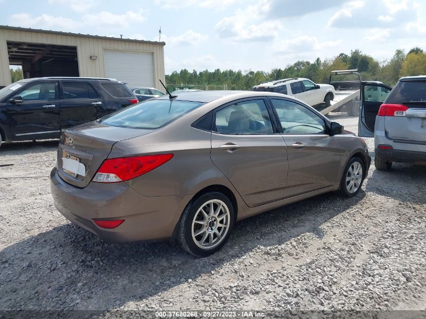 2013 HYUNDAI ACCENT GLS - KMHCU4AE6DU414073