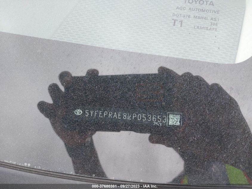2020 TOYOTA COROLLA LE - 5YFEPRAE8LP053653