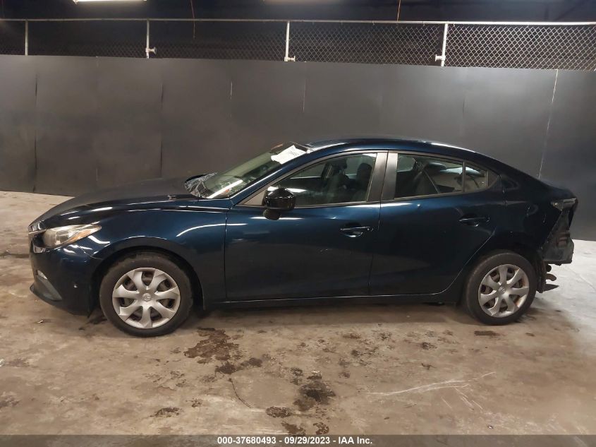 VIN JM1BM1T76F1271594 2015 MAZDA MAZDA3 no.14