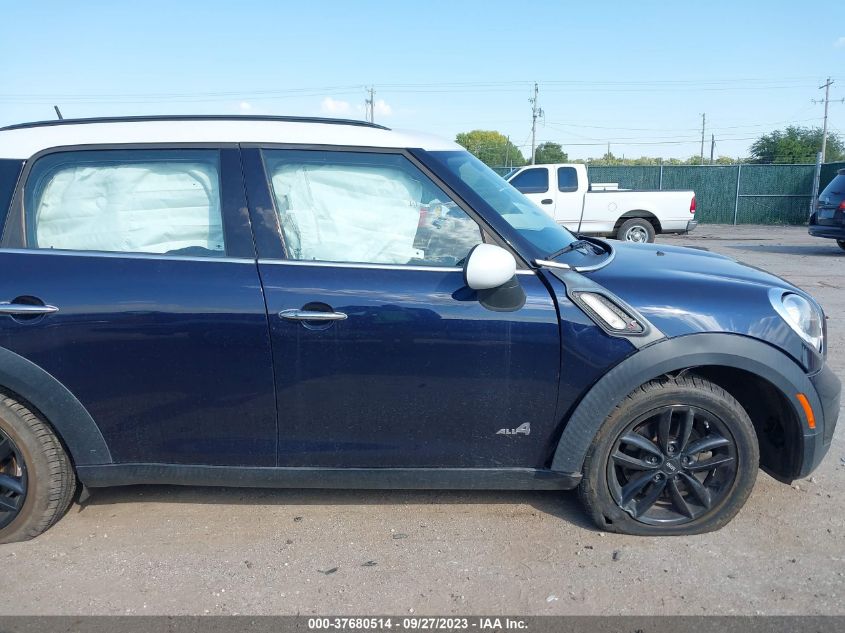 2013 MINI COUNTRYMAN COOPER S - WMWZC5C52DWP33041