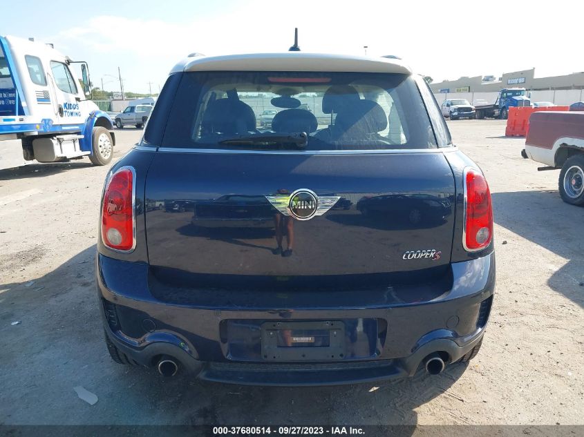 2013 MINI COUNTRYMAN COOPER S - WMWZC5C52DWP33041