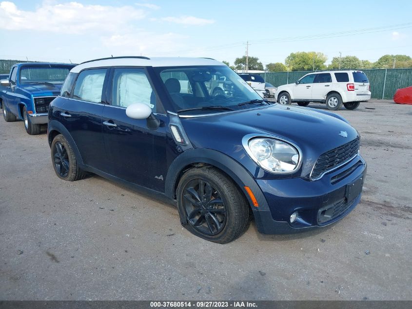 2013 MINI COUNTRYMAN COOPER S - WMWZC5C52DWP33041