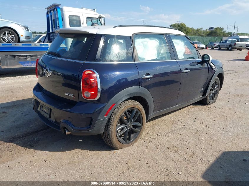 2013 MINI COUNTRYMAN COOPER S - WMWZC5C52DWP33041