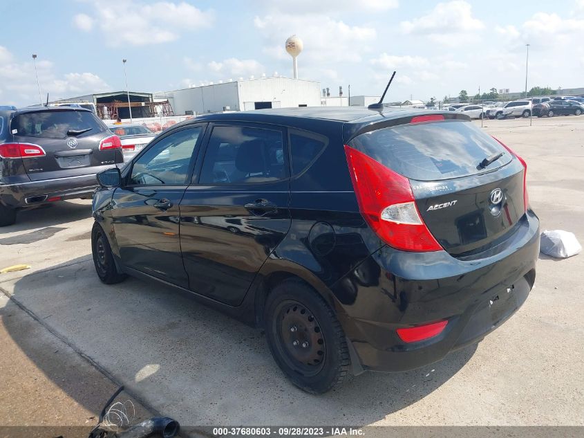 2013 HYUNDAI ACCENT GS - KMHCT5AE2DU097708