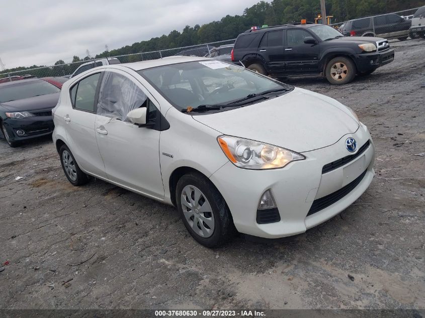 2014 TOYOTA PRIUS C ONE/THREE/TWO/FOUR - JTDKDTB3XE1076607