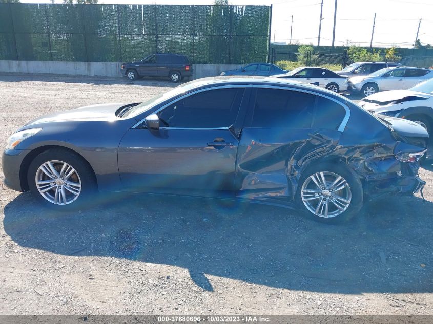 2013 INFINITI G37 SEDAN X JN1CV6AR5DM755595