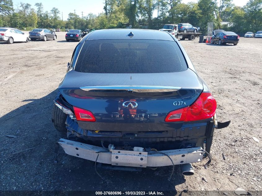 2013 INFINITI G37 SEDAN X JN1CV6AR5DM755595