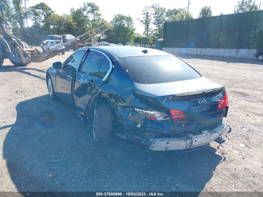 2013 INFINITI G37 SEDAN X JN1CV6AR5DM755595