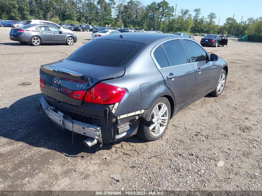 2013 INFINITI G37 SEDAN X JN1CV6AR5DM755595