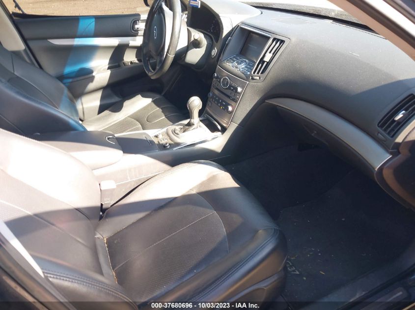2013 INFINITI G37 SEDAN X JN1CV6AR5DM755595