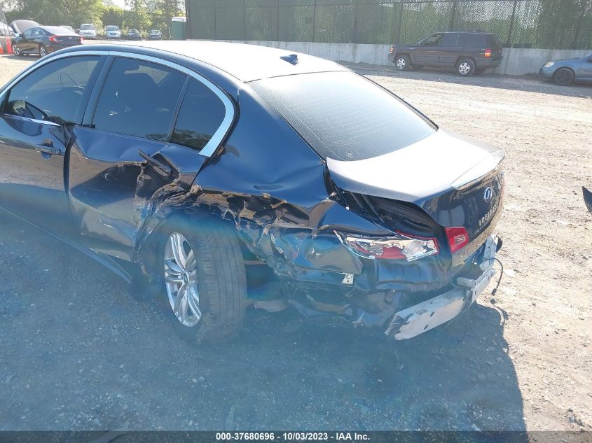 2013 INFINITI G37 SEDAN X JN1CV6AR5DM755595