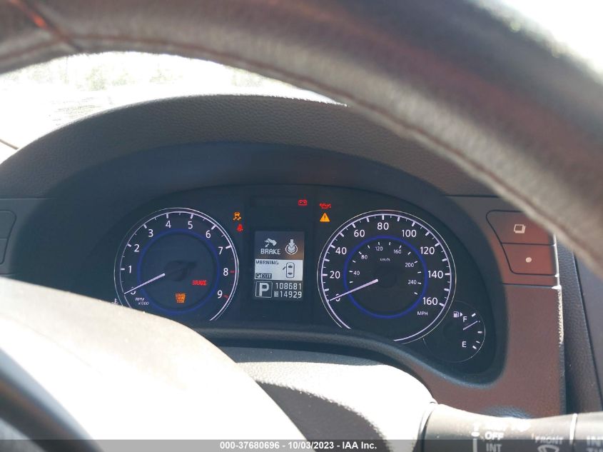 2013 INFINITI G37 SEDAN X JN1CV6AR5DM755595