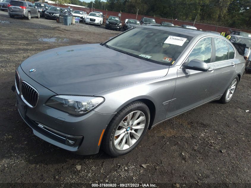 2015 BMW 7 SERIES 740I WBAYA6C55FGK16644
