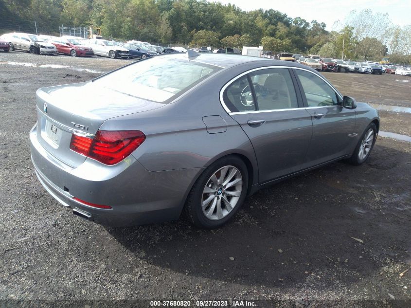 2015 BMW 7 SERIES 740I WBAYA6C55FGK16644