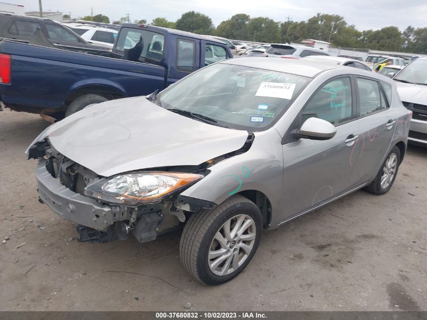 2013 MAZDA MAZDA3 I TOURING - JM1BL1L79D1842981