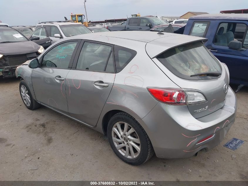 2013 MAZDA MAZDA3 I TOURING - JM1BL1L79D1842981