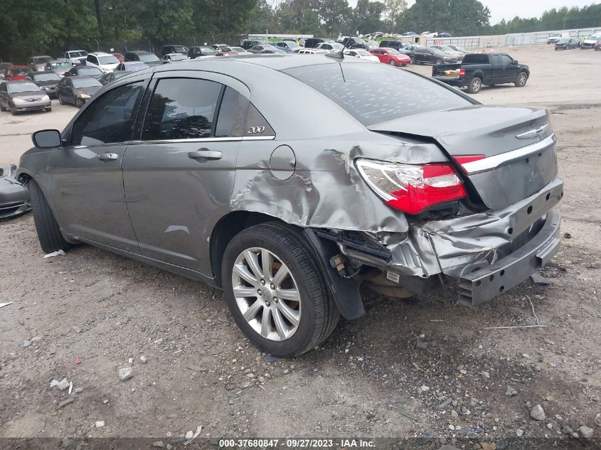 2013 CHRYSLER 200 TOURING - 1C3CCBBB6DN567468