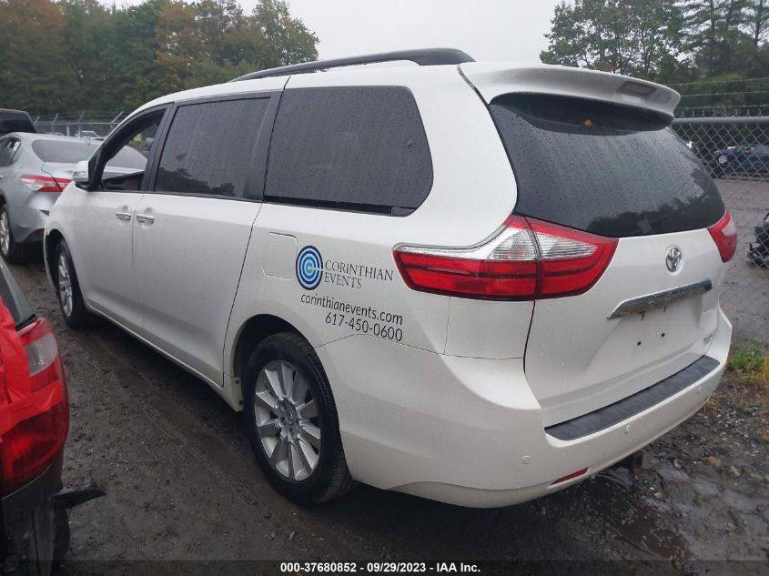2015 TOYOTA SIENNA LTD/XLE/XLE PREMIUM - 5TDDK3DC6FS116259