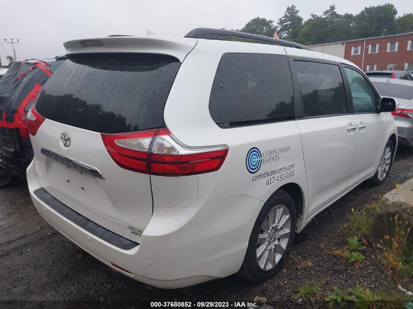 2015 TOYOTA SIENNA LTD/XLE/XLE PREMIUM - 5TDDK3DC6FS116259