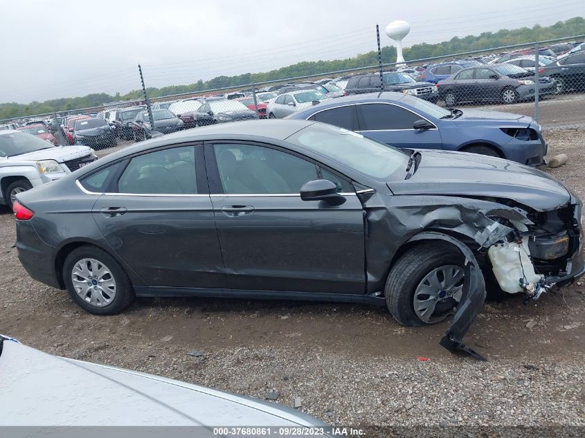 2020 FORD FUSION S - 3FA6P0G77LR236423