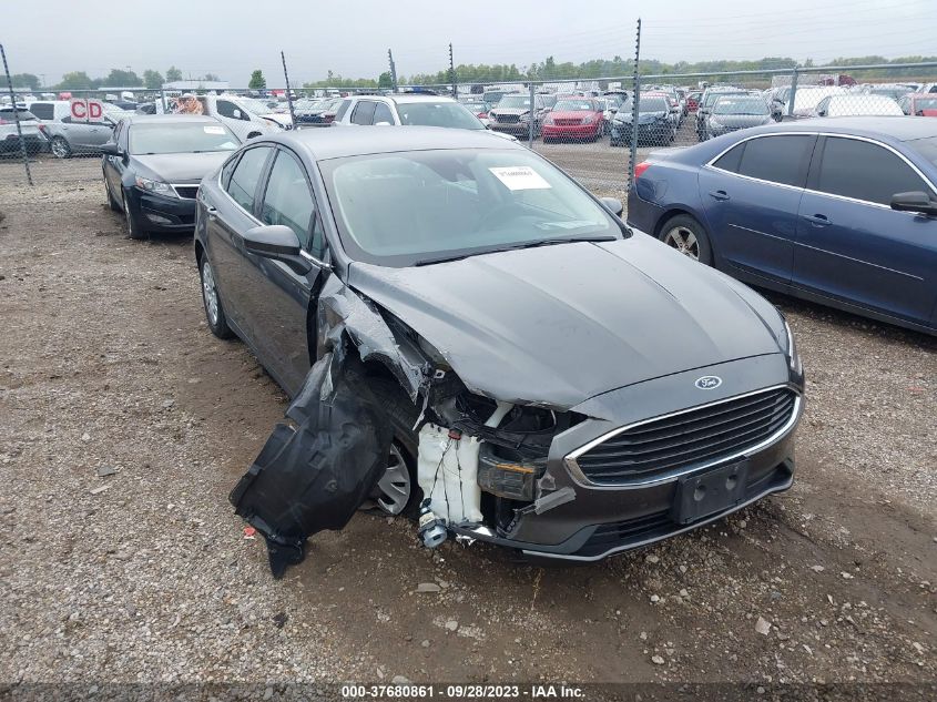 2020 FORD FUSION S - 3FA6P0G77LR236423